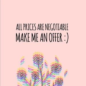 Make me an offer 😊